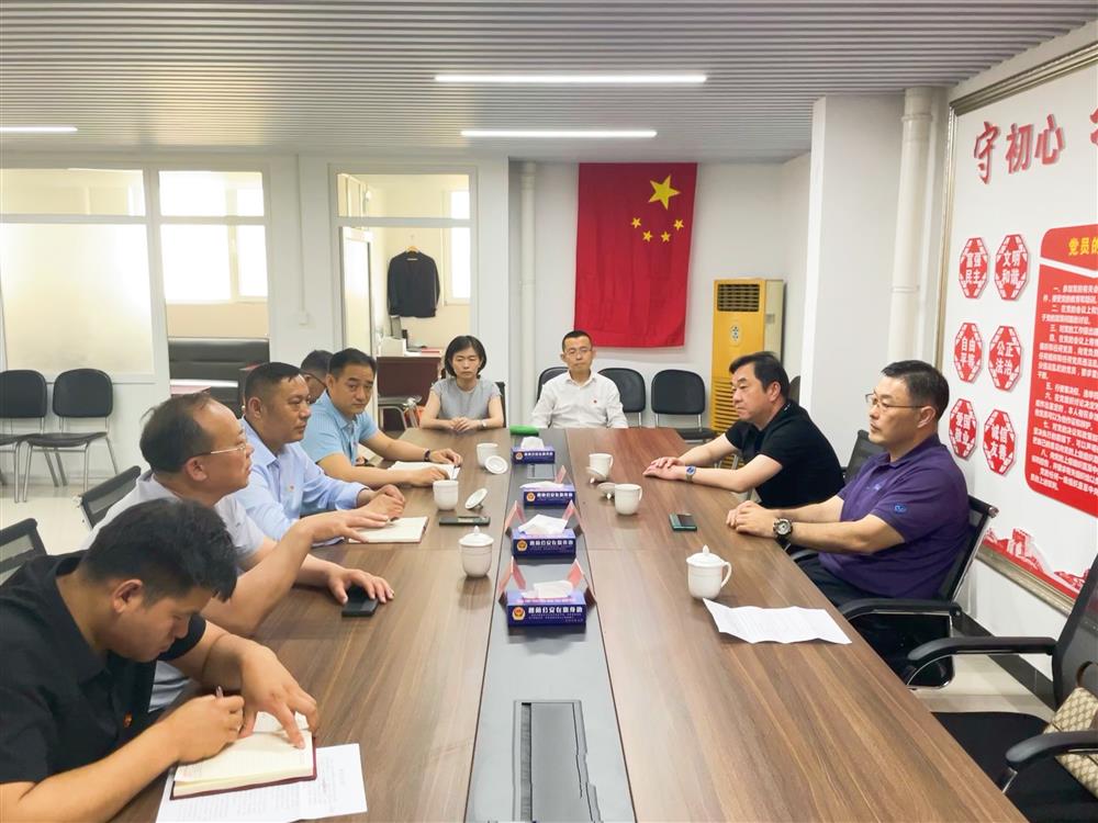學黨史，辦實事 濟南產(chǎn)發(fā)集團到楚莊村黨支部走訪調(diào)研