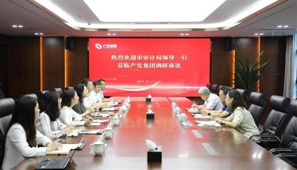 濟(jì)南市審計(jì)局黨組書(shū)記、局長(zhǎng)丁林橋一行到產(chǎn)發(fā)集團(tuán)開(kāi)展調(diào)研座談